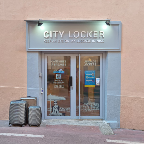 Consigna de equipaje en el Vieux-Nice