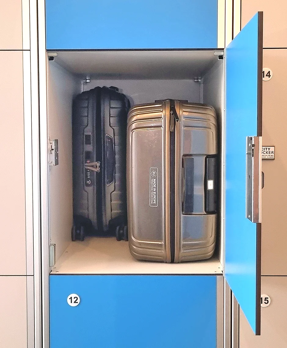 ニース市内の荷物ロッカー CITY-LOCKER Nice®